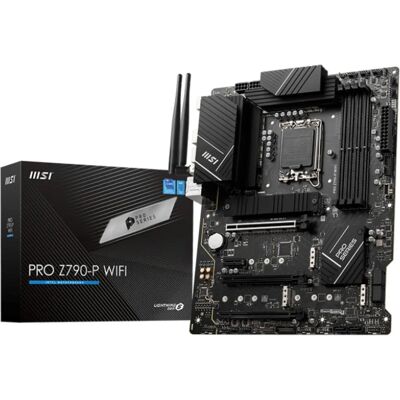 MSI Z790-P WIFI Alaplapi - Intel LGA 1700 - ATX MSI Z790-P WIFI Alaplapi - Intel LGA 1700 - ATX