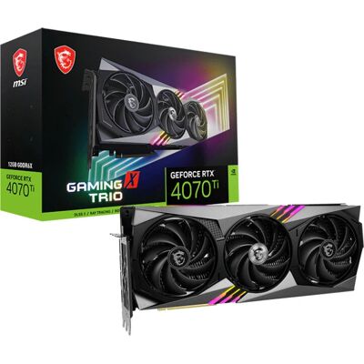 MSI GeForce RTX 4070 Ti Gaming X Trio - Grafická karta MSI GeForce RTX 4070 Ti Gaming X Trio - Grafická karta
