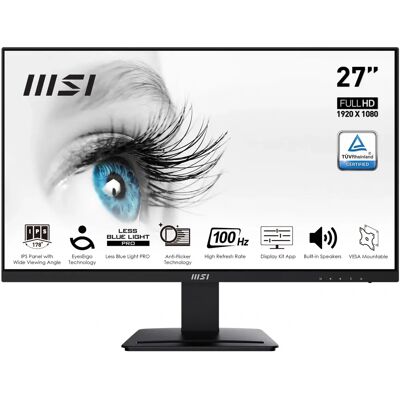 Moniteur MSI Pro MP273A 27 pouces Full-HD LED Moniteur MSI Pro MP273A 27 pouces Full-HD LED