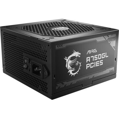 MSI A750GL 750W Fonte de alimentação - Power Supply Unit MSI A750GL 750W Fonte de alimentação - Power Supply Unit