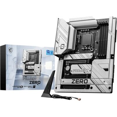 MSI - Z790 PROJECT ZERO - DDR5 - LGA1700 - Hauptplatine MSI - Z790 PROJECT ZERO - DDR5 - LGA1700 - Hauptplatine