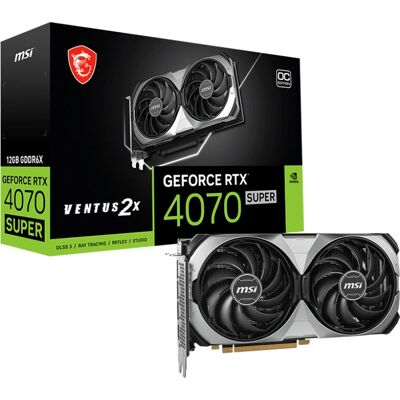 MSI RTX 4070 SUPER 12G OC - Grafikkarte MSI RTX 4070 SUPER 12G OC - Grafikkarte