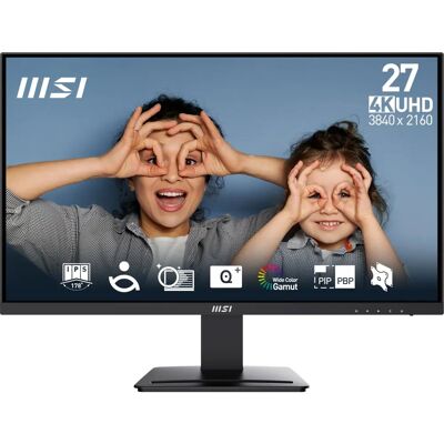 MSI Pro MP273U - 27 Zoll 4K UHD Monitor - Schwarz MSI Pro MP273U - 27 Zoll 4K UHD Monitor - Schwarz