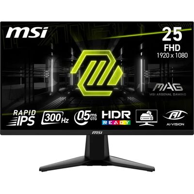 MSI MAG 255XF 24,5" Full HD Gaming Monitor - Tietokonenäyttö MSI MAG 255XF 24,5" Full HD Gaming Monitor - Tietokonenäyttö