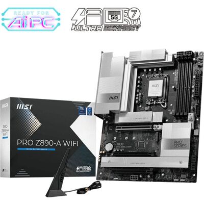 MSI PRO Z890-A - LGA 1851 DDR5 Wi‑Fi 7 - Motherboard MSI PRO Z890-A - LGA 1851 DDR5 Wi‑Fi 7 - Motherboard