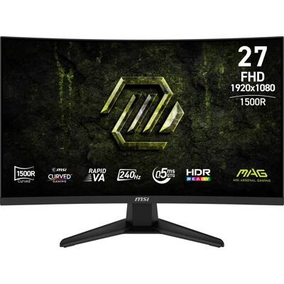 Zakrzywiony monitor gamingowy MSI MAG 275CFX 27" Full HD - 240Hz 0,5ms HDR10 Zakrzywiony monitor gamingowy MSI MAG 275CFX 27" Full HD - 240Hz 0,5ms HDR10