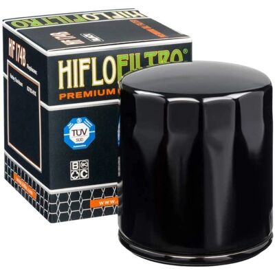 Hiflofiltro HF174B Zwart oliefilter - Motorradzorg Hiflofiltro HF174B Zwart oliefilter - Motorradzorg