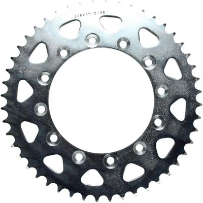 Couronne JT Sprockets en acier standard - 245/2 - 520 - Pièce de moto - Publicité Couronne JT Sprockets en acier standard - 245/2 - 520 - Pièce de moto - Publicité