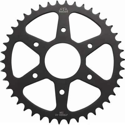 Husqvarna 125 Svartpilen 42 Ocelové ozubené kolo - sprocket Husqvarna 125 Svartpilen 42 Ocelové ozubené kolo - sprocket