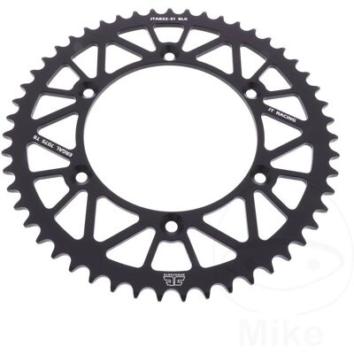 Corona In Alluminio Jt Racelite - Pignone per Moto Corona In Alluminio Jt Racelite - Pignone per Moto