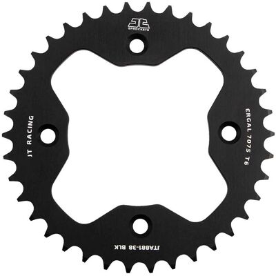 Aluminiová ultralehká koruna JT Sprockets - 38 zubů - řetěz 520 - unisex 10mm Aluminiová ultralehká koruna JT Sprockets - 38 zubů - řetěz 520 - unisex 10mm