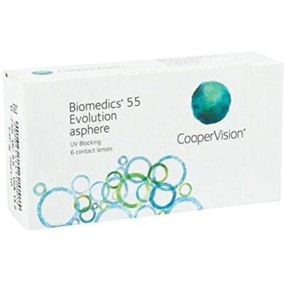 CooperVision Biomedics 55 Evolution UV - Kontaktlinsen CooperVision Biomedics 55 Evolution UV - Kontaktlinsen