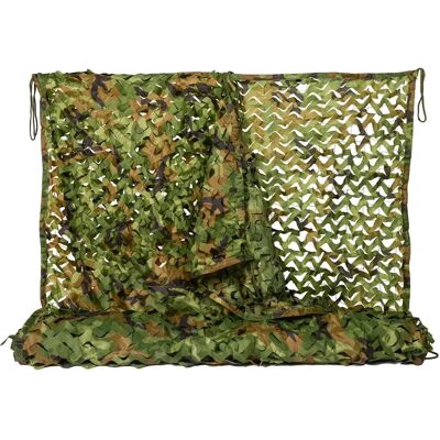 NINAT - Camouflage Netting - Woodland - 2x5m - Camouflage Net NINAT - Camouflage Netting - Woodland - 2x5m - Camouflage Net