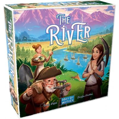 Days of Wonder The River Board Game - Territory Expansion Strategy Days of Wonder The River Board Game - Territory Expansion Strategy