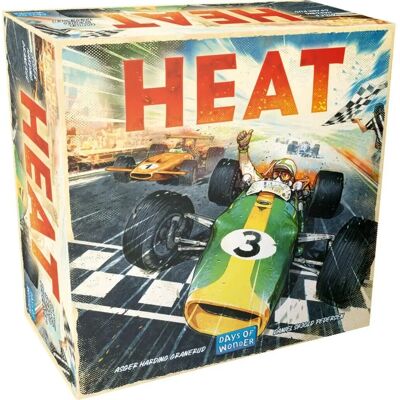 Days of Wonder Heat Bordspel - Race Strategie Spel Days of Wonder Heat Bordspel - Race Strategie Spel