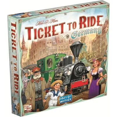 Days of Wonder Ticket to Ride Duitsland - Bordspel Days of Wonder Ticket to Ride Duitsland - Bordspel