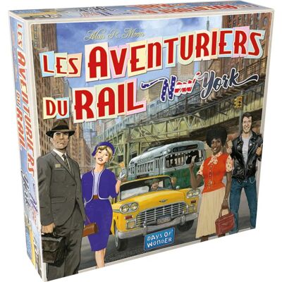 BigBuy Jeu de Société Les Aventuriers du Rail - New York - Jaune - Jeu de société BigBuy Jeu de Société Les Aventuriers du Rail - New York - Jaune - Jeu de société
