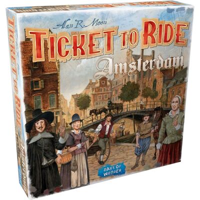 Days of Wonder Ticket to Ride: Amsterdam - Bordspel Days of Wonder Ticket to Ride: Amsterdam - Bordspel