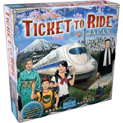Days of Wonder Ticket to Ride Map Collection: Volume 7 – Japonia i Włochy Rozszerzenie Days of Wonder Ticket to Ride Map Collection: Volume 7 – Japonia i Włochy Rozszerzenie