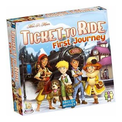 Asmodee Ticket to Ride: First Journey - Juego de Mesa Asmodee Ticket to Ride: First Journey - Juego de Mesa