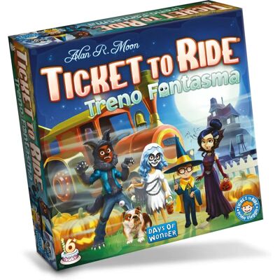 Days Of Wonder Ticket To Ride Spöktåget - Brädspel Days Of Wonder Ticket To Ride Spöktåget - Brädspel