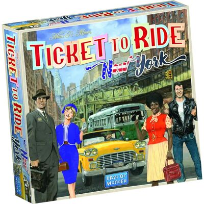 Days of Wonder Ticket To Ride New York - Familienspiel Days of Wonder Ticket To Ride New York - Familienspiel