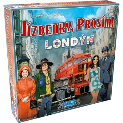 Asmodee Doprava v Londýně - Stolní hra Asmodee Doprava v Londýně - Stolní hra
