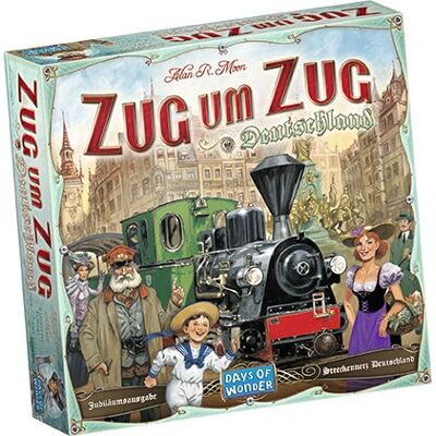 Days of Wonder 985711 Zug um Zug - Deutschland - Brettspiel für Kinder Days of Wonder 985711 Zug um Zug - Deutschland - Brettspiel für Kinder