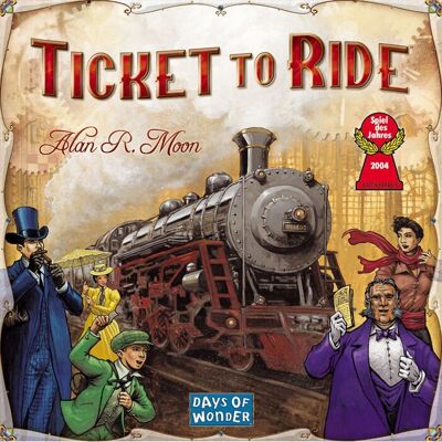 Asmodee Ticket to Ride - Jeu de stratégie pour l'Amérique du Nord - 30 min Asmodee Ticket to Ride - Jeu de stratégie pour l'Amérique du Nord - 30 min