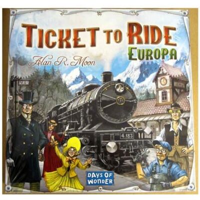 Giochi Uniti Ticket To Ride Europa Gioco da Tavolo - Strategia Familiare Giochi Uniti Ticket To Ride Europa Gioco da Tavolo - Strategia Familiare