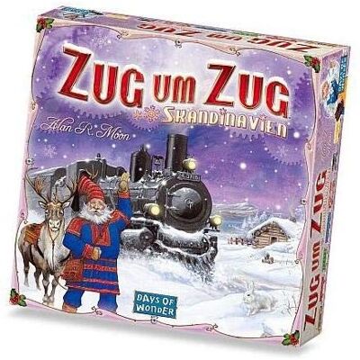 Days of Wonder - Zug um Zug - Skandinavien - Jeu de société - Publicité Days of Wonder - Zug um Zug - Skandinavien - Jeu de société - Publicité