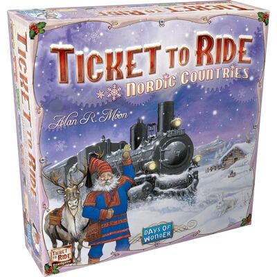 Days of Wonder Ticket To Ride: Paesi Nordici - Gioco da Tavolo Days of Wonder Ticket To Ride: Paesi Nordici - Gioco da Tavolo