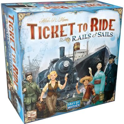 Days of Wonder Ticket to Ride: Rails & Sails - Jeu de société Days of Wonder Ticket to Ride: Rails & Sails - Jeu de société