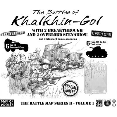 Days of Wonder Memoir 44 OP5 Carte de Bataille - Stratégie Khalkhin-Gol - Publicité Days of Wonder Memoir 44 OP5 Carte de Bataille - Stratégie Khalkhin-Gol - Publicité