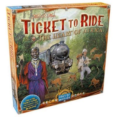 Days of Wonder Ticket to Ride - The Heart of Africa Board game Strategy Days of Wonder Ticket to Ride - The Heart of Africa Board game Strategy