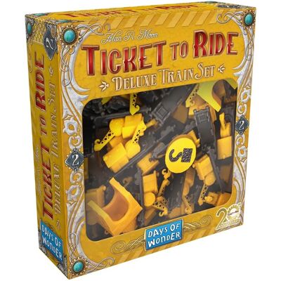 Days of Wonder Ticket to Ride Gelb 20. Jubiläum Deluxe-Set - Brettspiel Days of Wonder Ticket to Ride Gelb 20. Jubiläum Deluxe-Set - Brettspiel