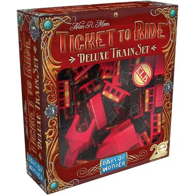 Days of Wonder Ticket to Ride Deluxe Zug-Set - 20. Jubiläum Days of Wonder Ticket to Ride Deluxe Zug-Set - 20. Jubiläum