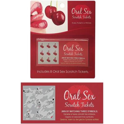 Kheper Games Oral Sex Scratch Tickets - Game Tickets Kheper Games Oral Sex Scratch Tickets - Game Tickets