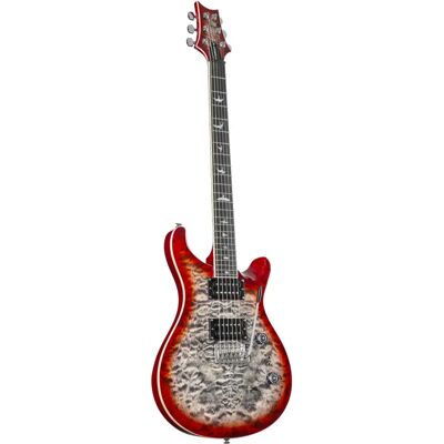 PRS SE Custom 24-08 Quilt Charcoal Cherry Burst - Guitarra eléctrica PRS SE Custom 24-08 Quilt Charcoal Cherry Burst - Guitarra eléctrica