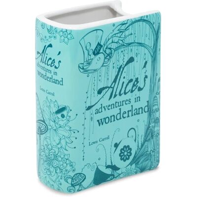 Vase-livre Steel Mill & Co Alice au Pays des Merveilles - Petit, Bleu - Publicité Vase-livre Steel Mill & Co Alice au Pays des Merveilles - Petit, Bleu - Publicité