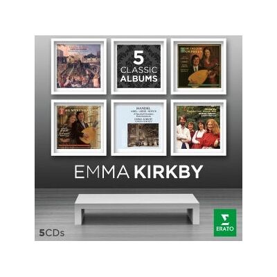 Warner Music Emma Kirkby - Emma Kirkby - Cinq albums classiques, 5CD Coffret - Publicité Warner Music Emma Kirkby - Emma Kirkby - Cinq albums classiques, 5CD Coffret - Publicité