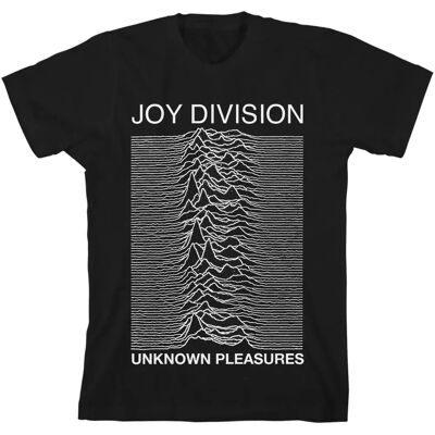 Joy Division Unknown pleasures Schwarzes T-Shirt - Herren Joy Division Unknown pleasures Schwarzes T-Shirt - Herren