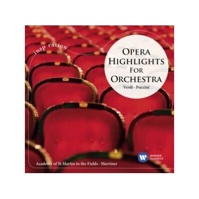 Warner Classics Neville Marriner Morceaux d'opéra - Orchestre CD - Publicité Warner Classics Neville Marriner Morceaux d'opéra - Orchestre CD - Publicité