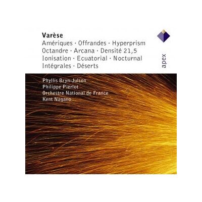 Erato Kent Nagano - Œuvres orchestrales de Varese - CD de musique - Publicité Erato Kent Nagano - Œuvres orchestrales de Varese - CD de musique - Publicité