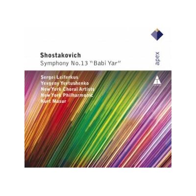 Warner Classics Sergei Leiferkus Symphonie n° 13 'Babi Yar' CD - Publicité Warner Classics Sergei Leiferkus Symphonie n° 13 'Babi Yar' CD - Publicité