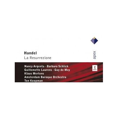 Warner Music Nancy Argenta - Händel: La Resurrezione, 2CD - Musik-CD Warner Music Nancy Argenta - Händel: La Resurrezione, 2CD - Musik-CD