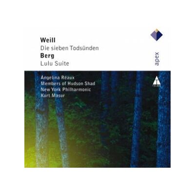 Warner Music Kurt Masur - Weill & Berg: Die Sieben Todsunden & Lulu - CD de musique - Publicité Warner Music Kurt Masur - Weill & Berg: Die Sieben Todsunden & Lulu - CD de musique - Publicité