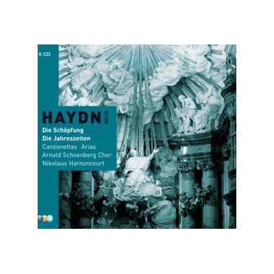 Warner Classics Nikolaus Harnoncourt - Édition Haydn - La Création, Les Saisons, Canonzettas, 6CD - Coffret musical - Publicité Warner Classics Nikolaus Harnoncourt - Édition Haydn - La Création, Les Saisons, Canonzettas, 6CD - Coffret musical - Publicité