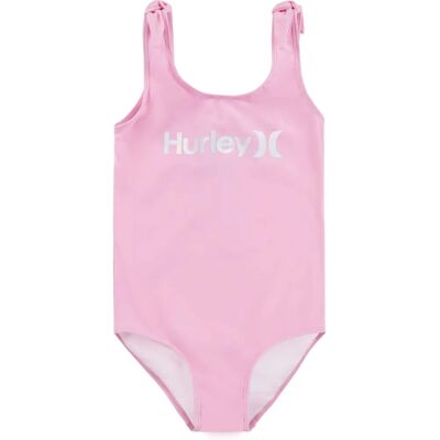 Maillot de bain rose à lien aux épaules pour fille - Maillot - Publicité Maillot de bain rose à lien aux épaules pour fille - Maillot - Publicité