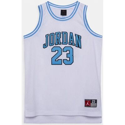 Jersey Jordan 23 Biały - Lekki, Wygodny Strój Sportowy Jersey Jordan 23 Biały - Lekki, Wygodny Strój Sportowy